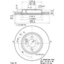 Disc frana BREMBO