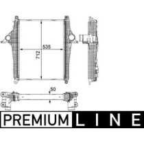 Intercooler, compresor MAHLE