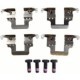 Set placute frana Spate TRW MOTO AUDI A4 ALLROAD B8 A4 B8 A5 Q5 1.8-4.2 06.07-05.17 58.8 mm 116.4 mm 17.5 mm