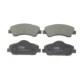 Set placute frana fata TRW MOTO pentru CITROEN C4 CACTUS, C-ELYSEE, PEUGEOT 301, 308 II, 308 II/KOMBI, 308/HATCHBACK 1.2-2.0D