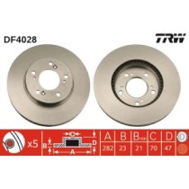 Disc frana TRW MOTO