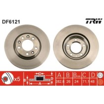 Disc frana TRW MOTO