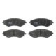 Set placute frana fata TRW MOTO pentru CHEVROLET AVEO KALOS LACETTI NUBIRA REZZO DAEWOO LACETTI NUBIRA 1.4-2.0D 12.00- 51.5mm 143.0mm 17.8mm