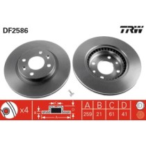 Disc frana TRW MOTO