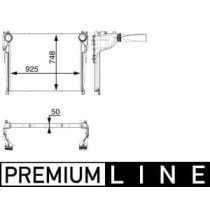 Intercooler, compresor MAHLE