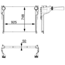 Intercooler, compresor MAHLE