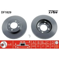 Disc frana TRW MOTO