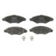 Set placute frana fata TRW MOTO cu suplimente si suruburi ghidare pentru NISSAN KUBISTAR, PEUGEOT 206, 206+ 1.1-1.9D 09.98