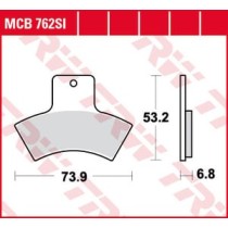 Set placute frana,frana disc TRW MOTO