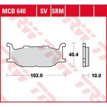 Set placute frana,frana disc TRW MOTO