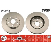 Disc frana TRW MOTO