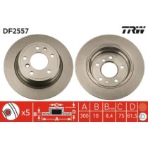 Disc frana TRW MOTO