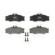 Set placute frana fata TRW MOTO cu accesorii si suruburi de ghidare etrier VW TRANSPORTER T3 1.6D-2.1 08.82-07.92