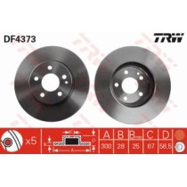 Disc frana TRW MOTO