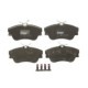 Set placute frana fata TRW MOTO pentru VW CALIFORNIA T4 CAMPER, TRANSPORTER T4 1.8-2.8, dimensiuni 65.2x129.7x19.0 mm