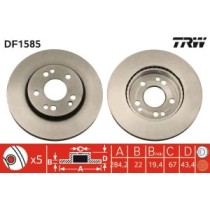 Disc frana TRW MOTO