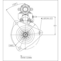 Demaror PRESTOLITE ELECTRIC