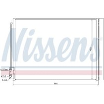 Condensator, climatizare NISSENS