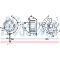 Ventilator, habitaclu NISSENS