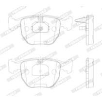 Set placute frana,frana disc FERODO