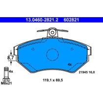 Set placute frana,frana disc ATE