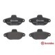 Set placute frana,frana disc BREMBO