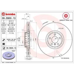 Disc frana BREMBO