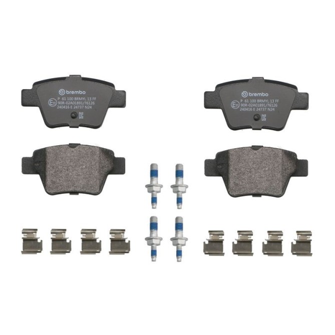 Set placute frana,frana disc BREMBO