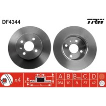 Disc frana TRW MOTO