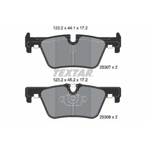 Set placute frana,frana disc TEXTAR