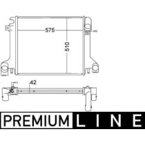 Radiator, racire motor MAHLE