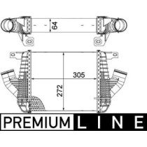 Intercooler, compresor MAHLE