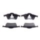 Set placute frana spate TEXTAR pentru VOLVO S60 I, S70, S80 I, V70 I, V70 II, XC70 I, dimensiuni 53.9 mm x 122.7 mm x 17.5 mm