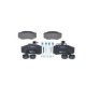 Set placute frana Spate BOSCH cu suplimente suruburi tampon amortizare pentru NISSAN CABSTAR NT400 RVI MAXITY 2.5D/3.0D 09.06