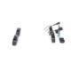 Set placute frana Spate BOSCH cu suplimente suruburi tampon amortizare pentru NISSAN CABSTAR NT400 RVI MAXITY 2.5D/3.0D 09.06