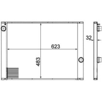 Radiator, racire motor MAHLE