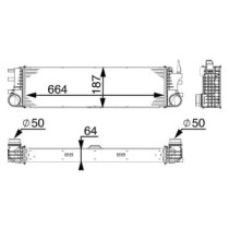 Intercooler, compresor MAHLE