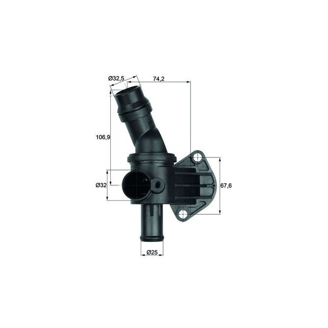 Termostat,lichid racire MAHLE