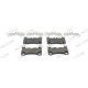 Set placute frana spate FERODO AUDI Q7 PORSCHE CAYENNE VW TOUAREG 81.8 mm x 137.1 mm x 16.2 mm