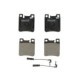 Set placute frana spate FERODO pentru MERCEDES C (CL203), C T-MODEL (S202, S203), CLK (A208, A209, C208, C209), E (A124) 2.0-7.3