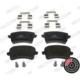 Set placute frana Spate FERODO cu suruburi de ghidare etrier AUDI A4 B8 A5 Q5 VW PASSAT B2 1.8-4.2 05.86-05.17