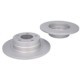 Disc frana FERODO set discuri frana 2 buc spate dreapta/stanga BMW 1 E81 E87 3 E90 E91 E92 1.6/2.0/2.0D 06.04-06.13 296.0 mm 65.1 mm 10.5 mm