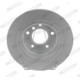 Disc frana FERODO set discuri frana 2 buc spate dreapta/stanga BMW 1 E81 E87 3 E90 E91 E92 1.6/2.0/2.0D 06.04-06.13 296.0 mm 65.1 mm 10.5 mm