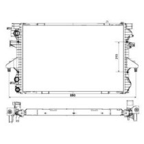 Radiator, racire motor NRF