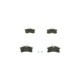 Set placute frana spate BOSCH pentru LEXUS ES, TOYOTA AVENSIS, CAMRY, COROLLA 1.4-3.0 09.91, dimensiuni 47.1mm x 87.1mm x 15.5mm