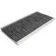 Filtru aer habitaclu MANN-FILTER carbon activ MERCEDES A (W169), B SPORTS TOURER (W245) 1.5-Electric 32mm x 185mm x 394mm