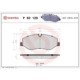 Set placute frana fata BREMBO pentru MERCEDES MARCO POLO CAMPER SPRINTER V VIANO VITO 1.6D-3.5 09.03, inaltime 75 mm, latime 184 mm, grosime 21 mm