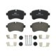 Set placute frana spate FERODO IVECO DAILY III IV V VI 2.3D-Electric 09.02 72.5mm x 141.3mm x 20.7mm cu suplimente