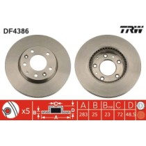 Disc frana TRW MOTO