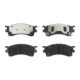 Set placute frana fata TRW MOTO pentru KIA SHUMA II, MAZDA 323 F V, 323 F VI, 323 S VI, 626 V, PREMACY 1.6-2.0D 08.94-03.05